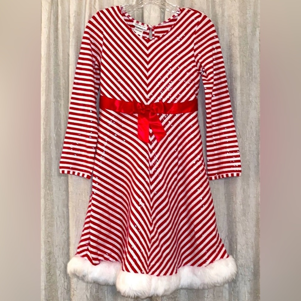 Bonnie Jean Christmas Dress Size 14